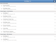 Tablet Screenshot of forums.rootsmagic.com